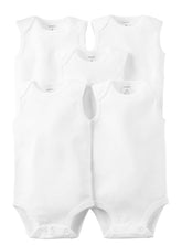 5-Pack sleeveless bodysuits